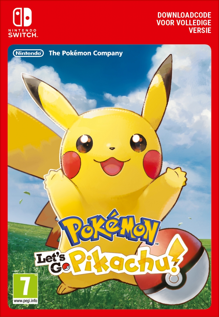 Pokemon Lets Go Pikachu! (eShop Download) (Switch), Game Freak