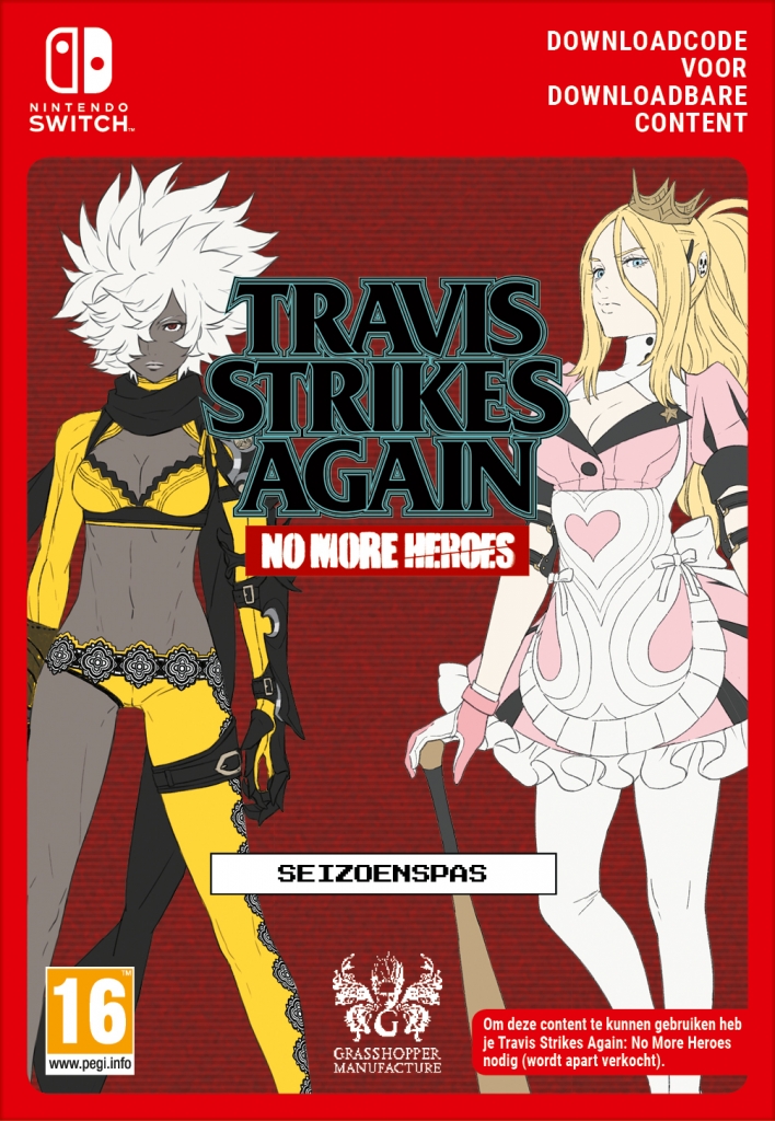 Travis Strikes Again: No More Heroes Season Pass (eShop Download) (Switch), Grashopper Manufacture