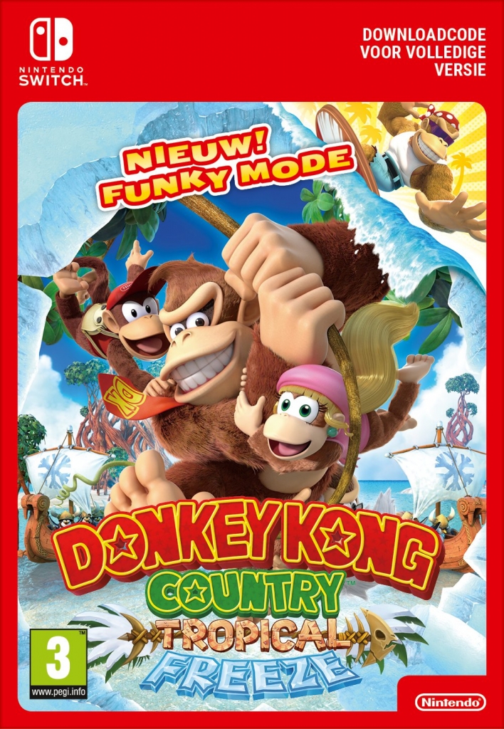 Donkey Kong Country: Tropical Freeze (eShop Download) (Switch), Retro Studios