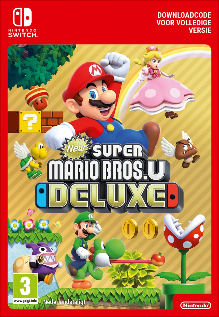 New Super Mario Bros U Deluxe (eShop Download) (Switch), Nintendo