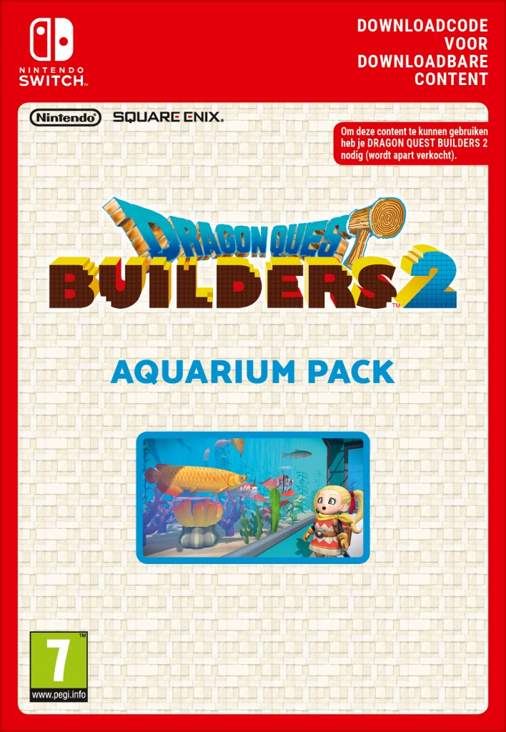 Dragon Quest Builders 2 - Aquarium Pack (eShop Download) (Switch), Square Enix