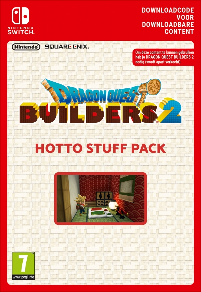 Dragon Quest Builders 2 - Hotto Stuff Pack (eShop Download) (Switch), Square Enix