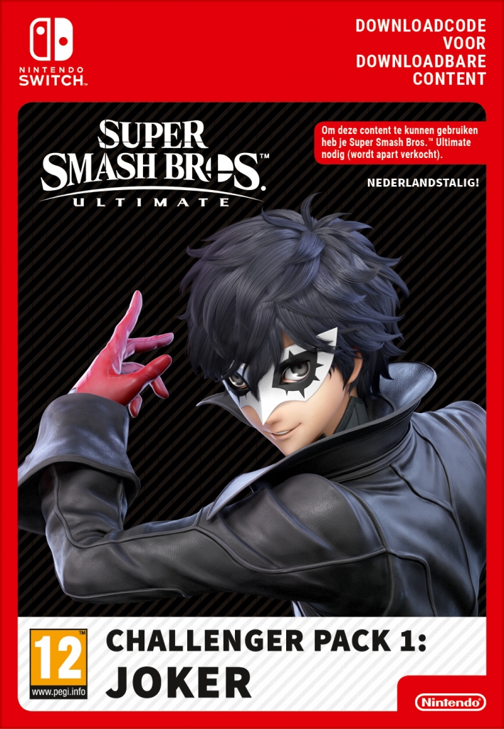 Super Smash Bros. Ultimate - Joker Challenger Pack (eShop Download) (Switch), Nintendo