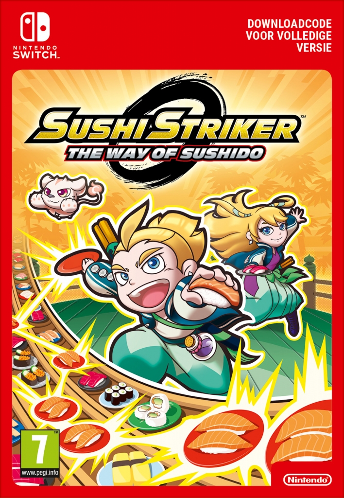 Sushi Striker Way of Sushido (eShop Download) (Switch), Nintendo
