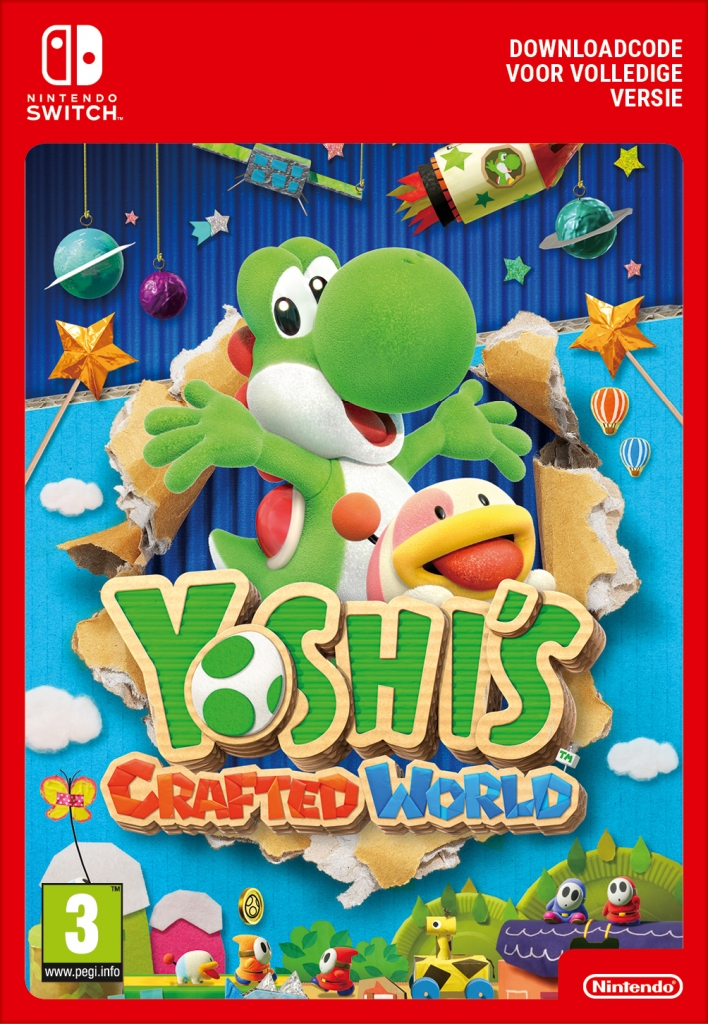 Yoshi's Crafted World (eShop Download) (Switch), Nintendo