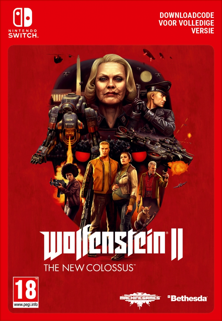 Wolfenstein II: The New Colossus (eShop Download) (Switch), MachineGames