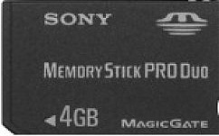 PSP Sony Memory Stick PRO Duo 4.0 GB (hardware), Sony