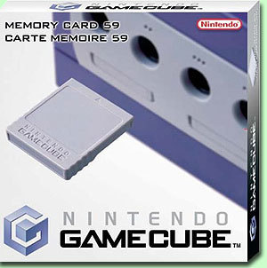 Gamecube Memory Card 59 blocks (NGC), Nintendo